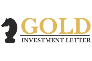 gold investment letter logo