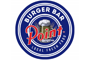 point burger bar's logo
